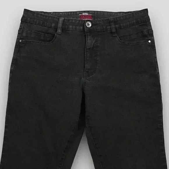 Santana black denim jean SIZE 12 - Picture 3 of 11